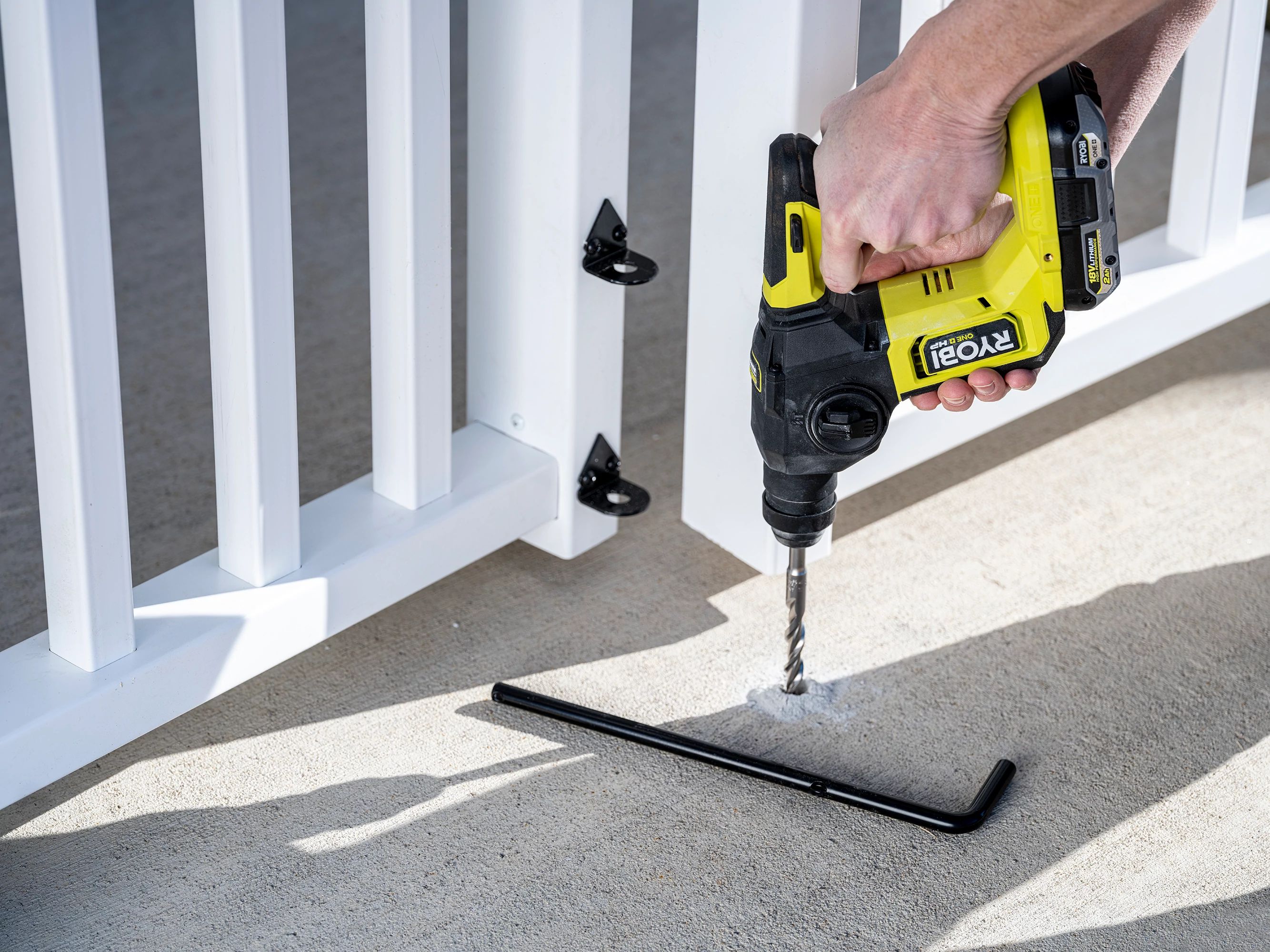 Ryobi sds deals battery drill