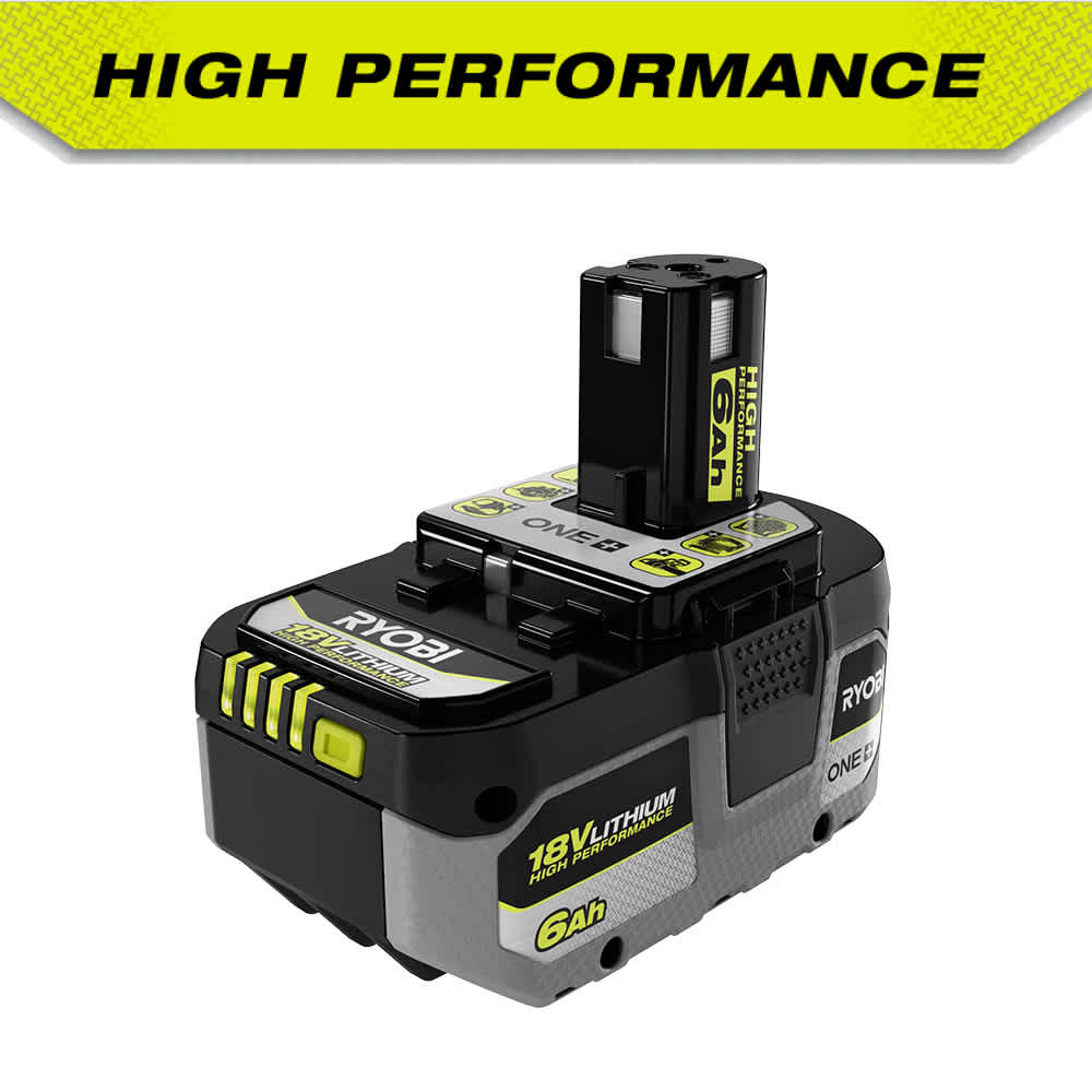 RYOBI 18V ONE+ HIGH PERFORMANCE Lithium-Ion 4.0 Ah Battery and