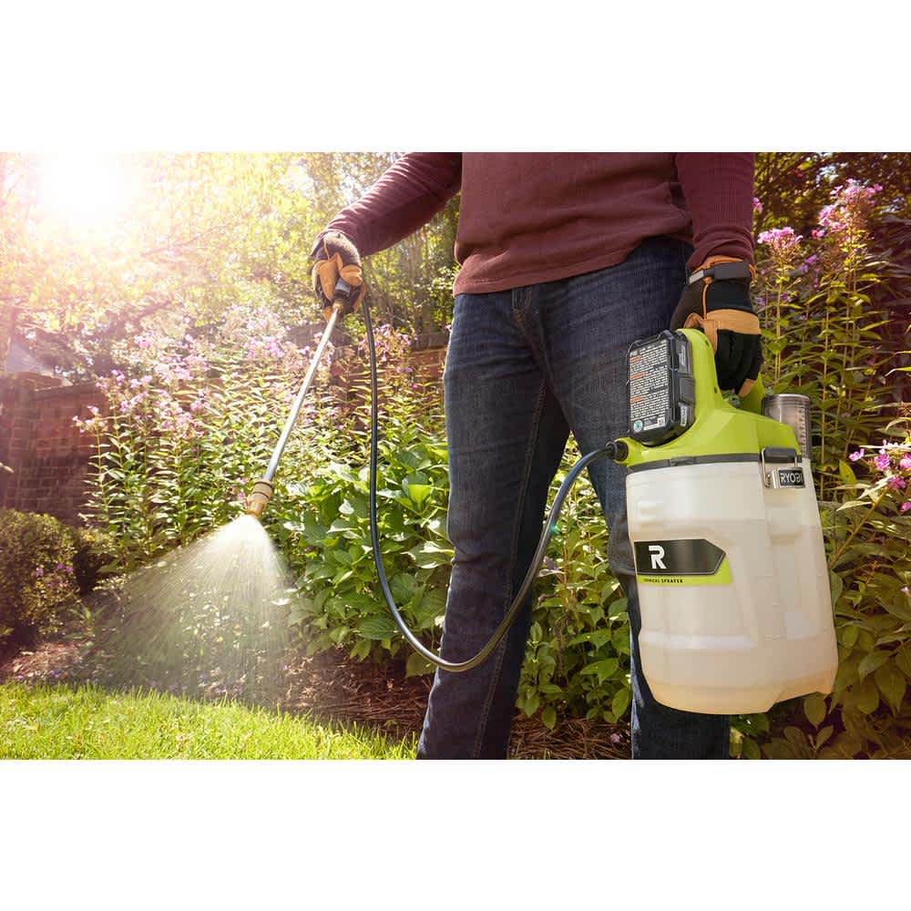 Product Features Image for 18V ONE+™ 2 Gallon Chemical Sprayer.