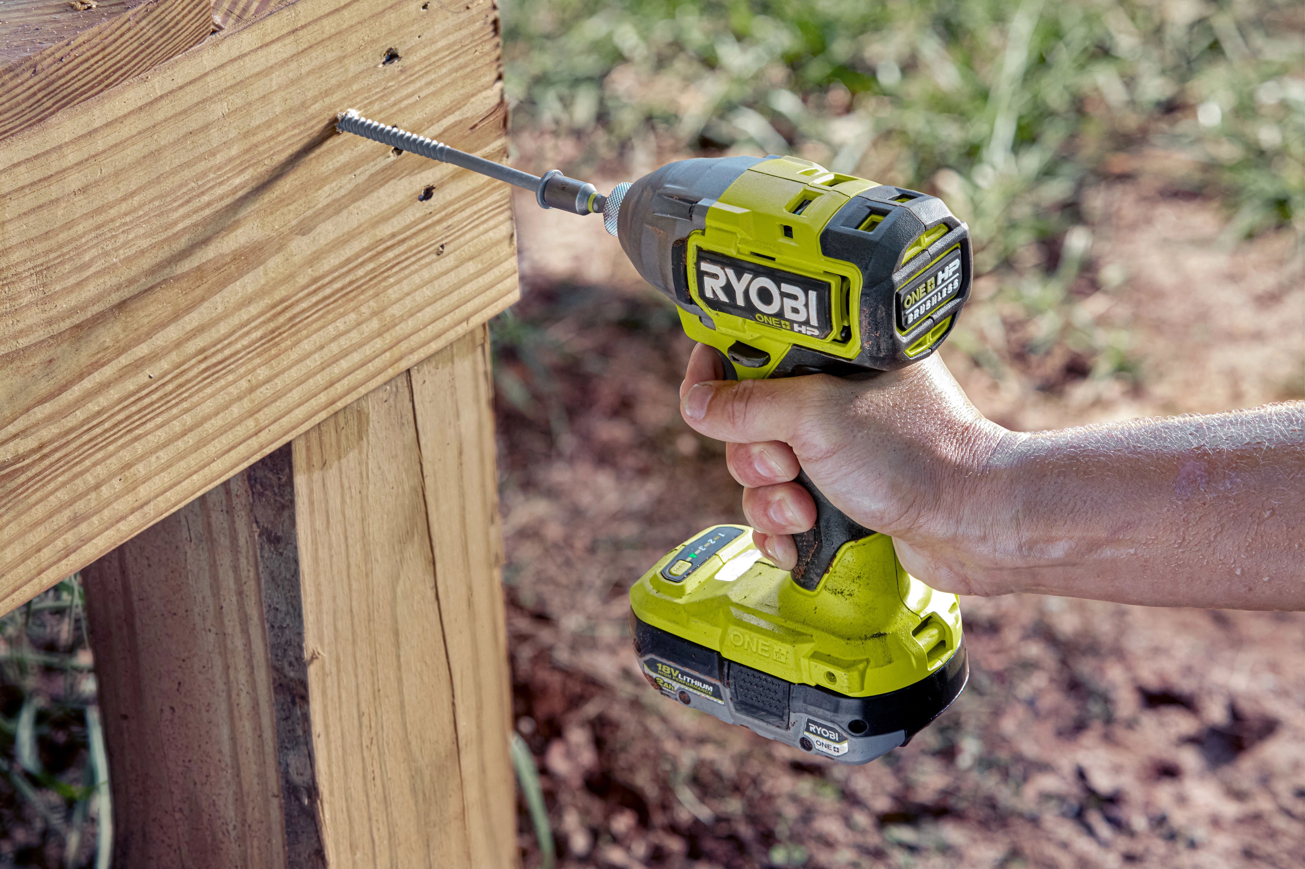 Ryobi 18v one+ online brushless impact wrench kit