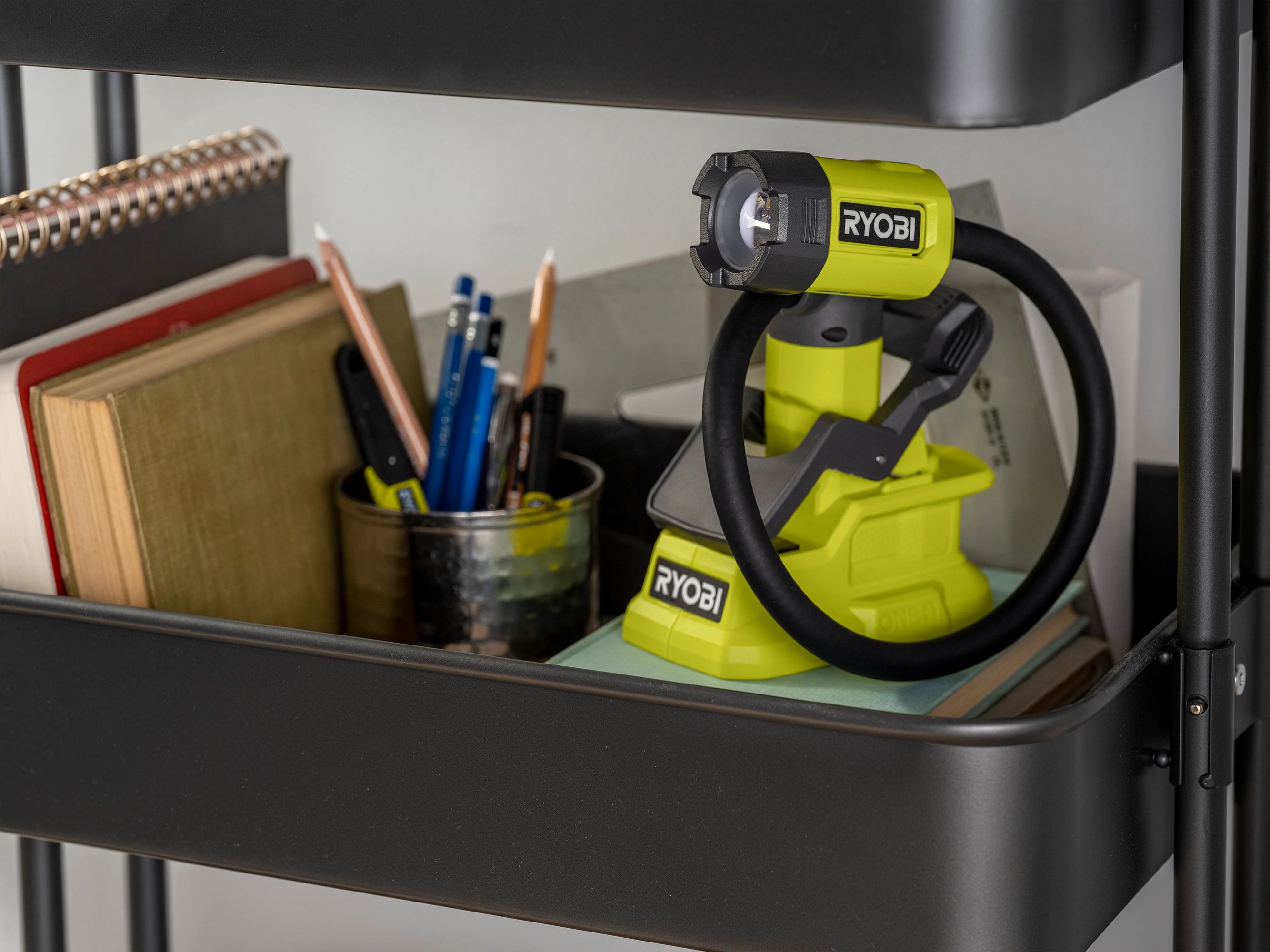 Product Features Image for 18V ONE+ FLEXIBLE LED CLAMP LIGHT KIT.