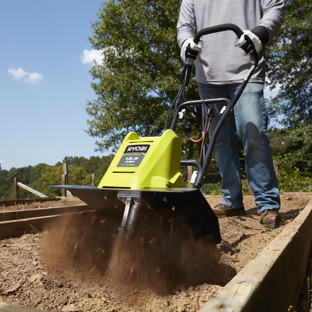 Product Features Image for 13.5 Amp 16" Electric Cultivator.
