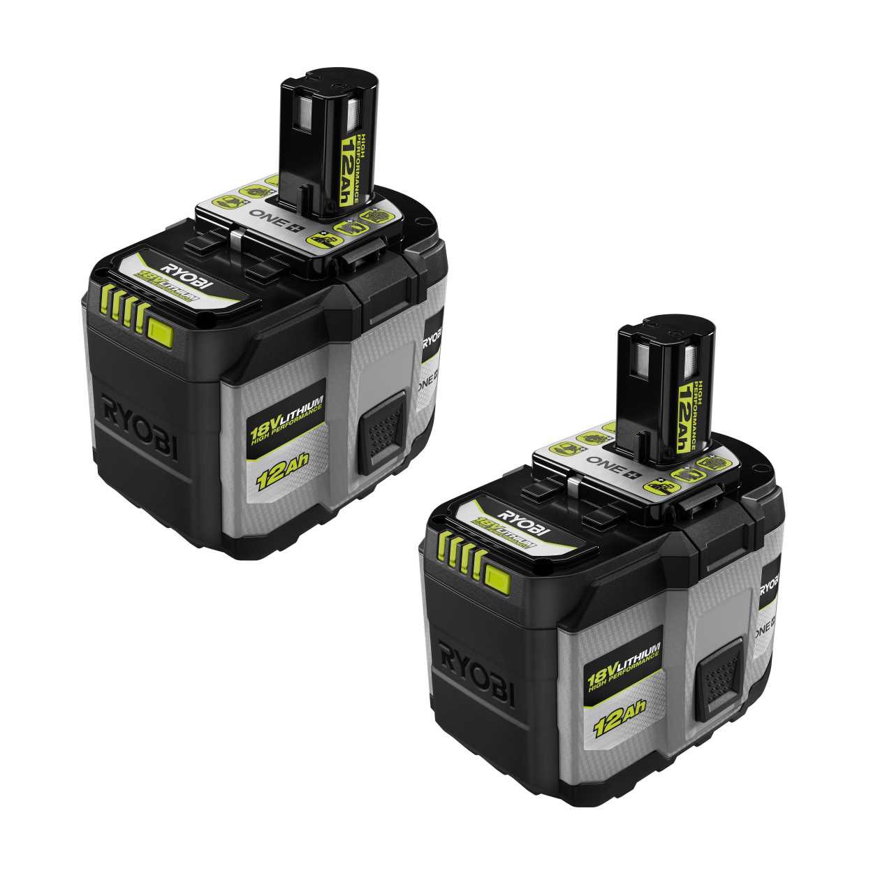 18V ONE+ 12AH LITHIUM HIGH PERFORMANCE BATTERY (2 PACK)