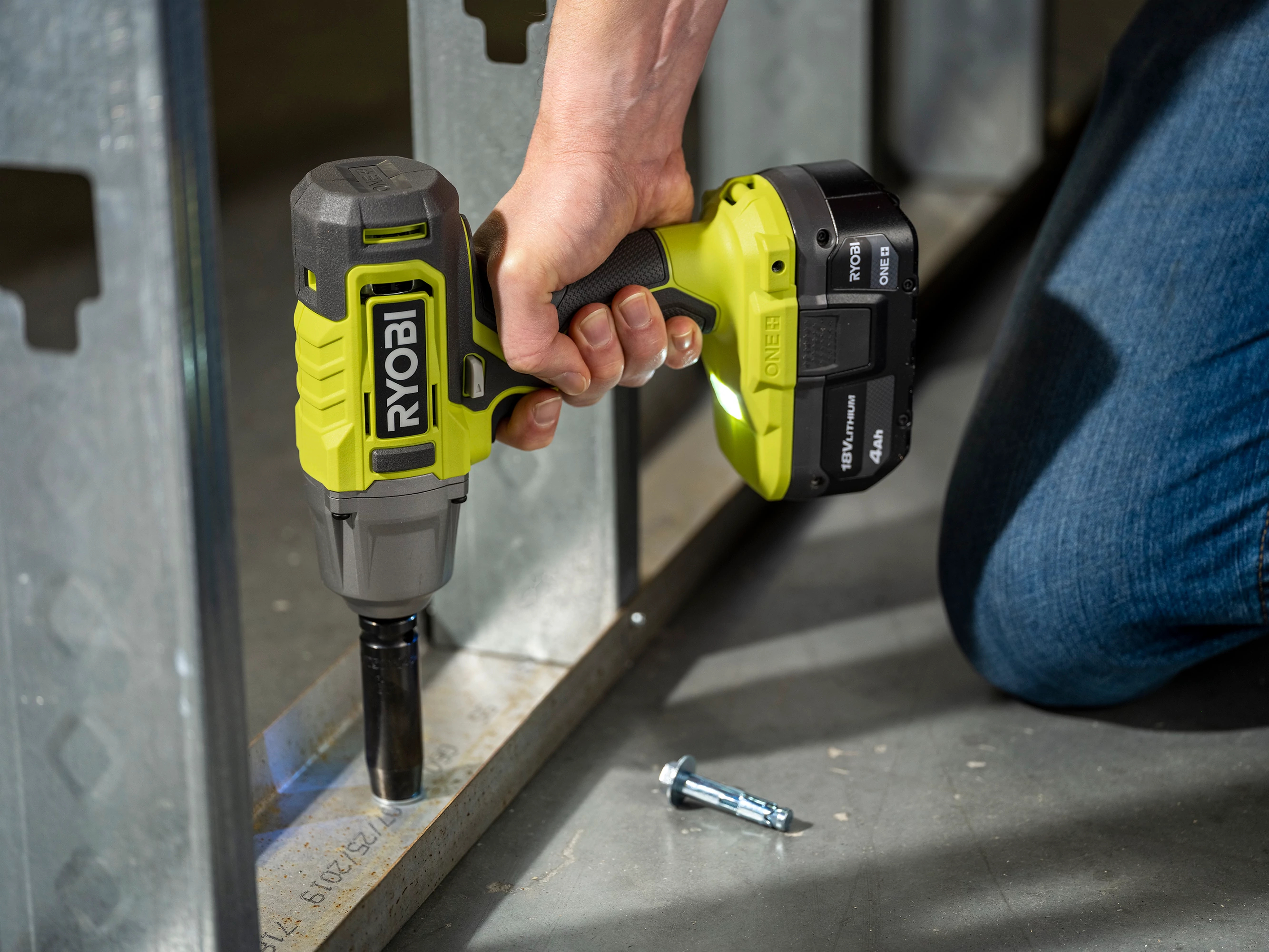 Ryobi deals cordless wrench