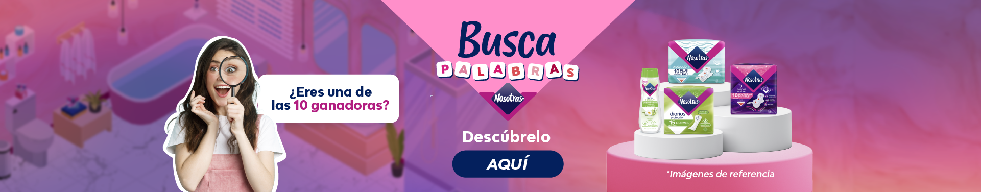 Banner juego buscapalabras