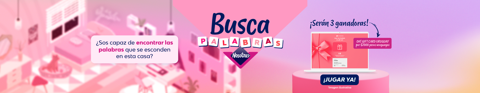 Banner juego buscapalabras