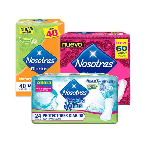Protectores diarios para mujeres en NosotrasOnline Puerto Rico
