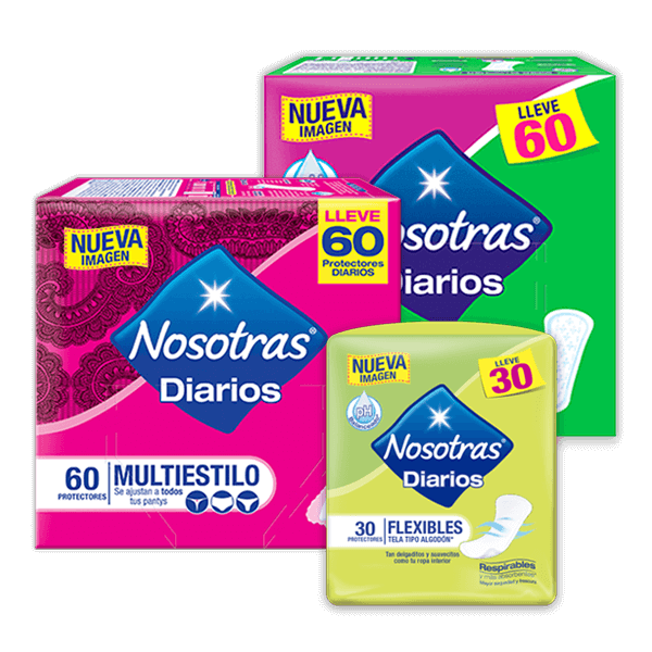 Protectores diarios para mujeres en NosotrasOnline Bolivia