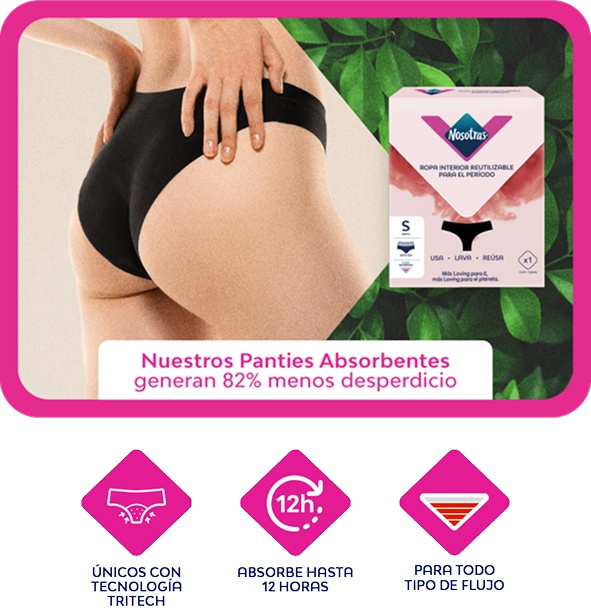 Línea eco-v - Panties Absorbentes