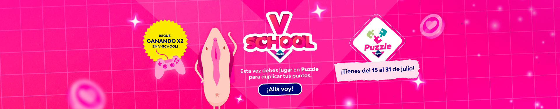 Banner V-School Doble Puntaje