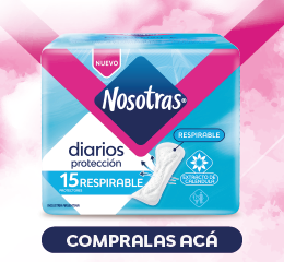Protectores Nosotras Diarios Respirables 