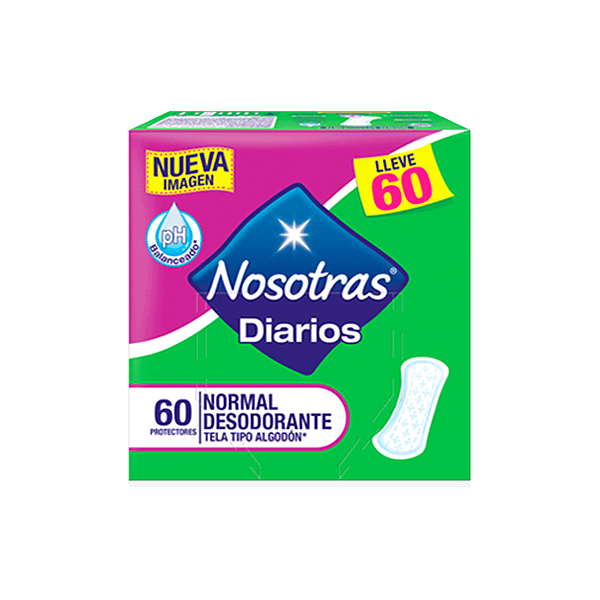 Protectores Nosotras Diarios Desodorante Bolivia