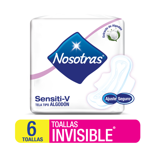 Toallas Nosotras Invisible Sensiti V