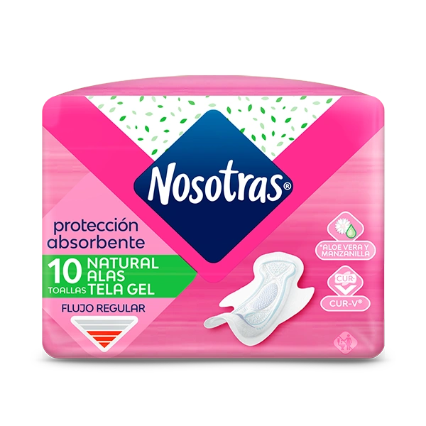 Toallas Natural Alas TELA GEL