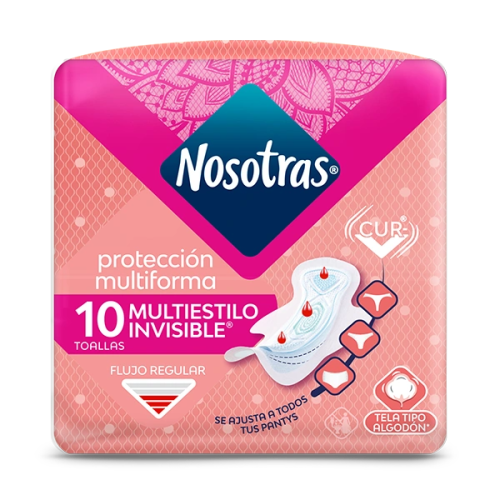 Toallas Nosotras Invisible Multiestilo