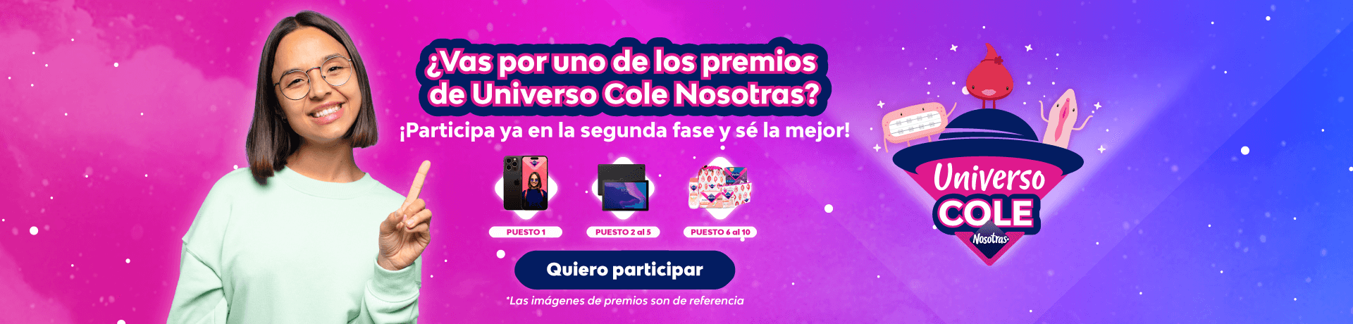 Banner Productos Universo Cole