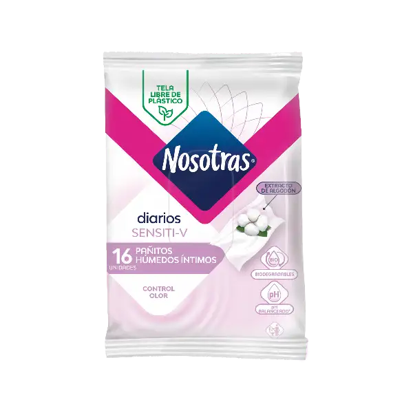 Pañitos Íntimos Sensiti-v