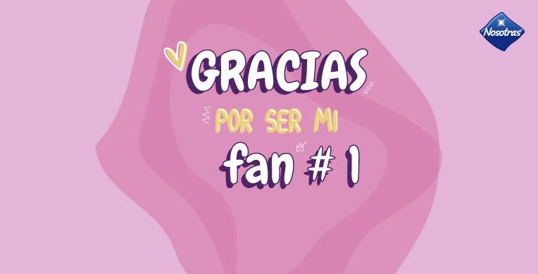 Gracias mamá por ser mi fan