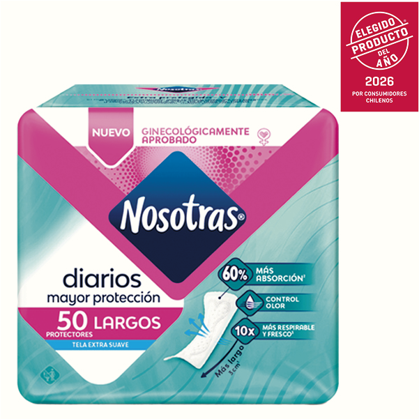 Protectores Diarios Largos 