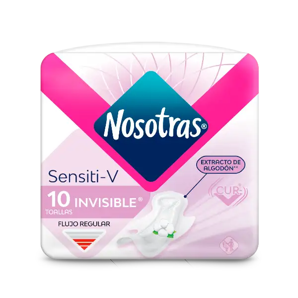 Toalla Sensiti-V Invisible