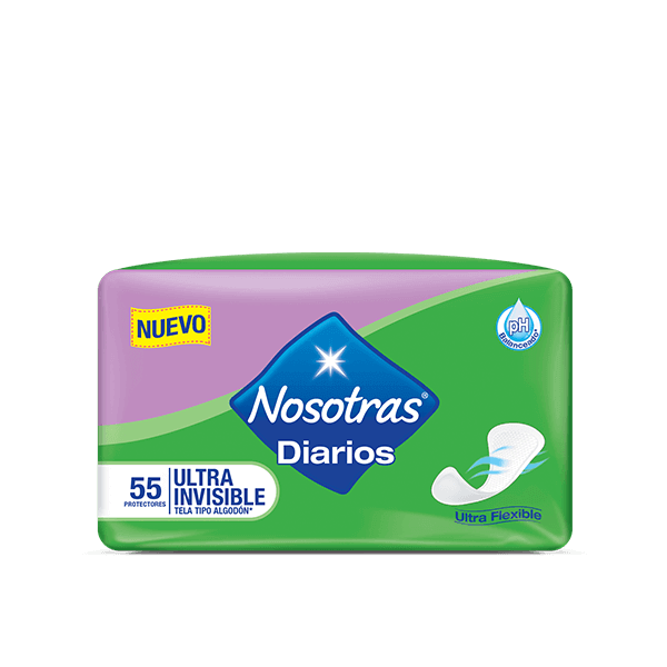 Protectores Nosotras Diarios UltraInvisible Flexible