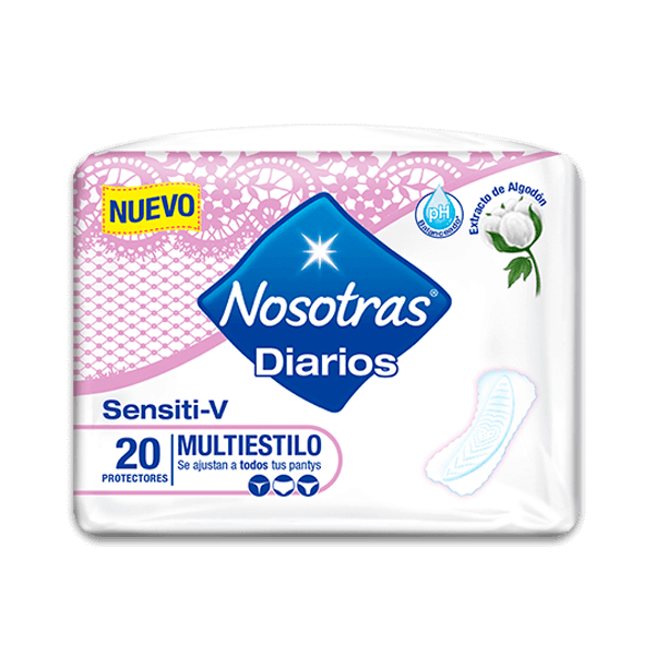 Protectores Diarios Nosotras Sensiti-V Bolivia