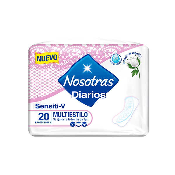 Protectores Diarios Nosotras Sensiti-V Puerto Rico