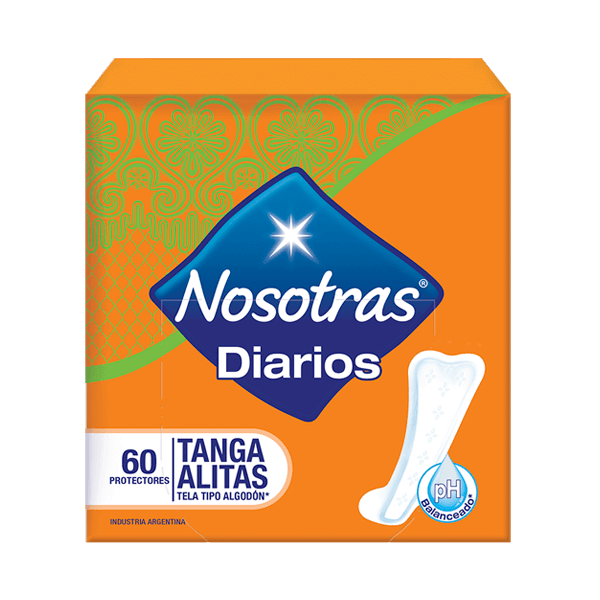 Nosotras Diarios Natural Tanga Alitas Argentina