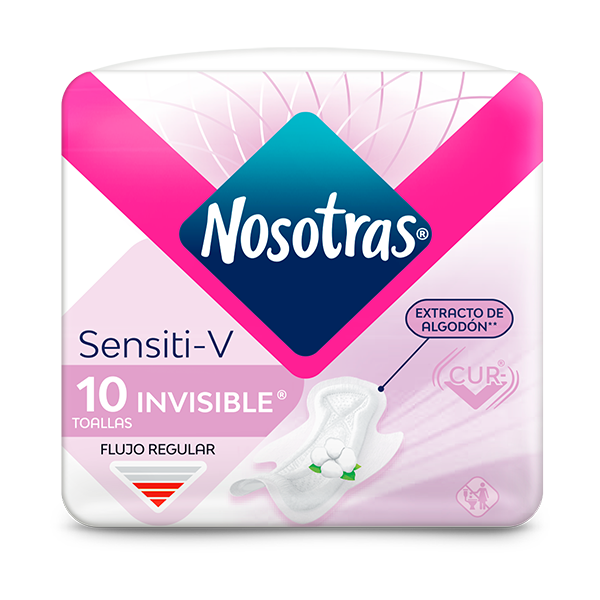 Toalla Nosotras Invisible Sensiti-V