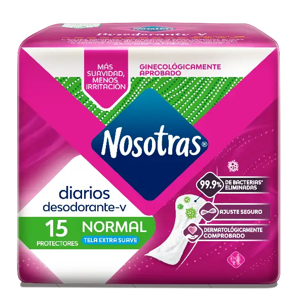 Protectores Nosotras Diarios Desodorante