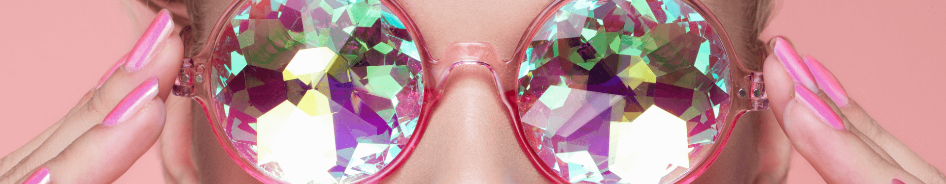 Lentes decorados
