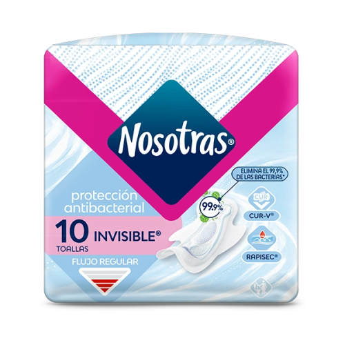 Toallas Invisible Antibacterial