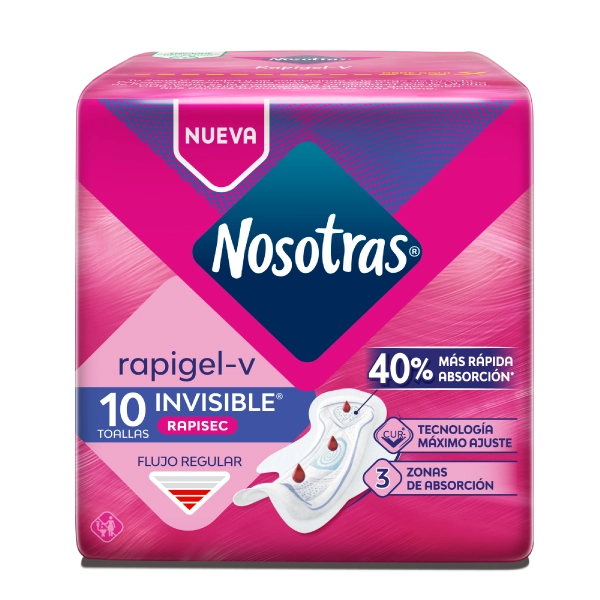 Toalla Nosotras Invisble Rapigel