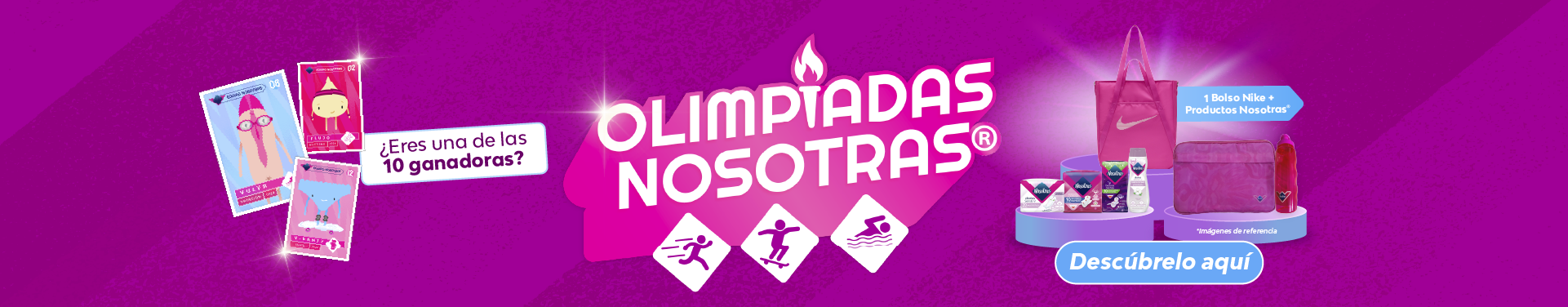 Banner ganadoras olimpiadas 