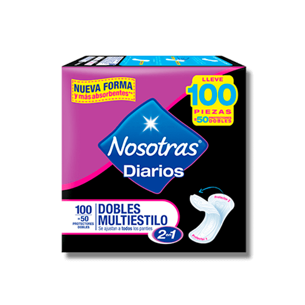 Nosotras Diarios Doble Multiestilo