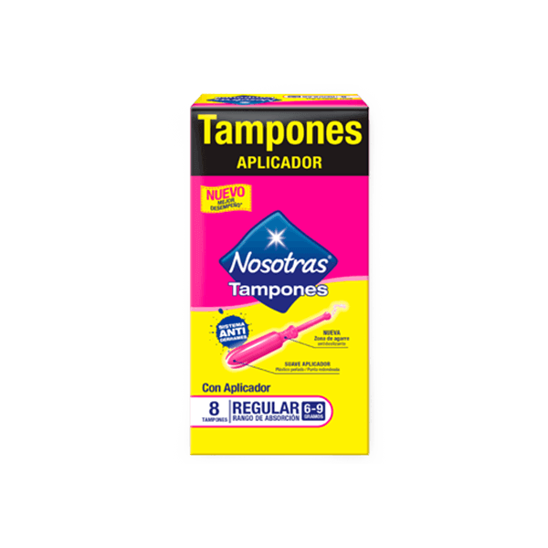 Nosotras Tampones con Aplicador Regular Bolivia