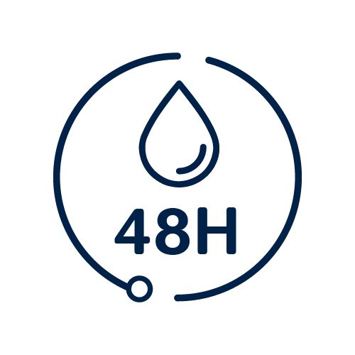 48 horas de extra humectación