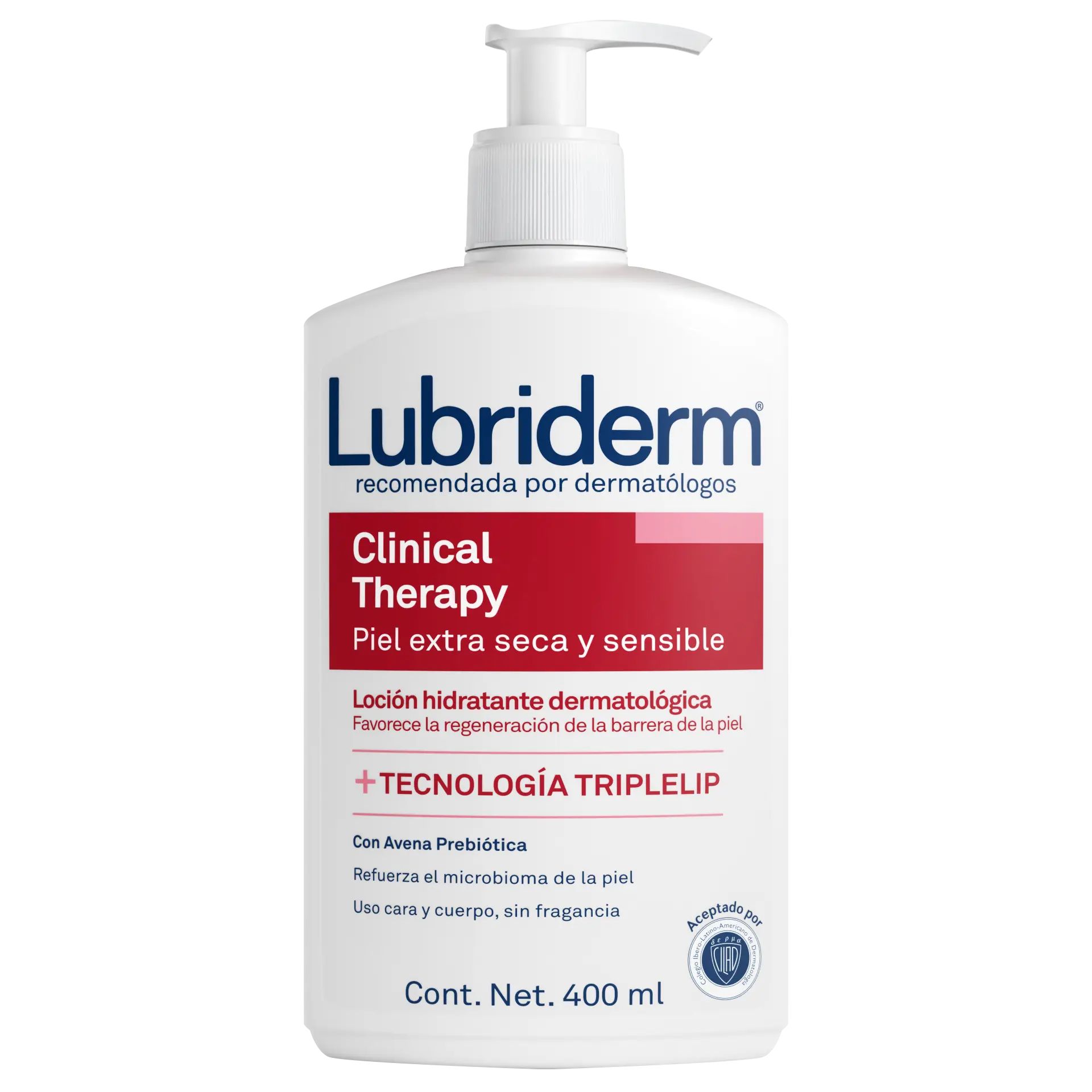 Packshot del locion clinical therapy