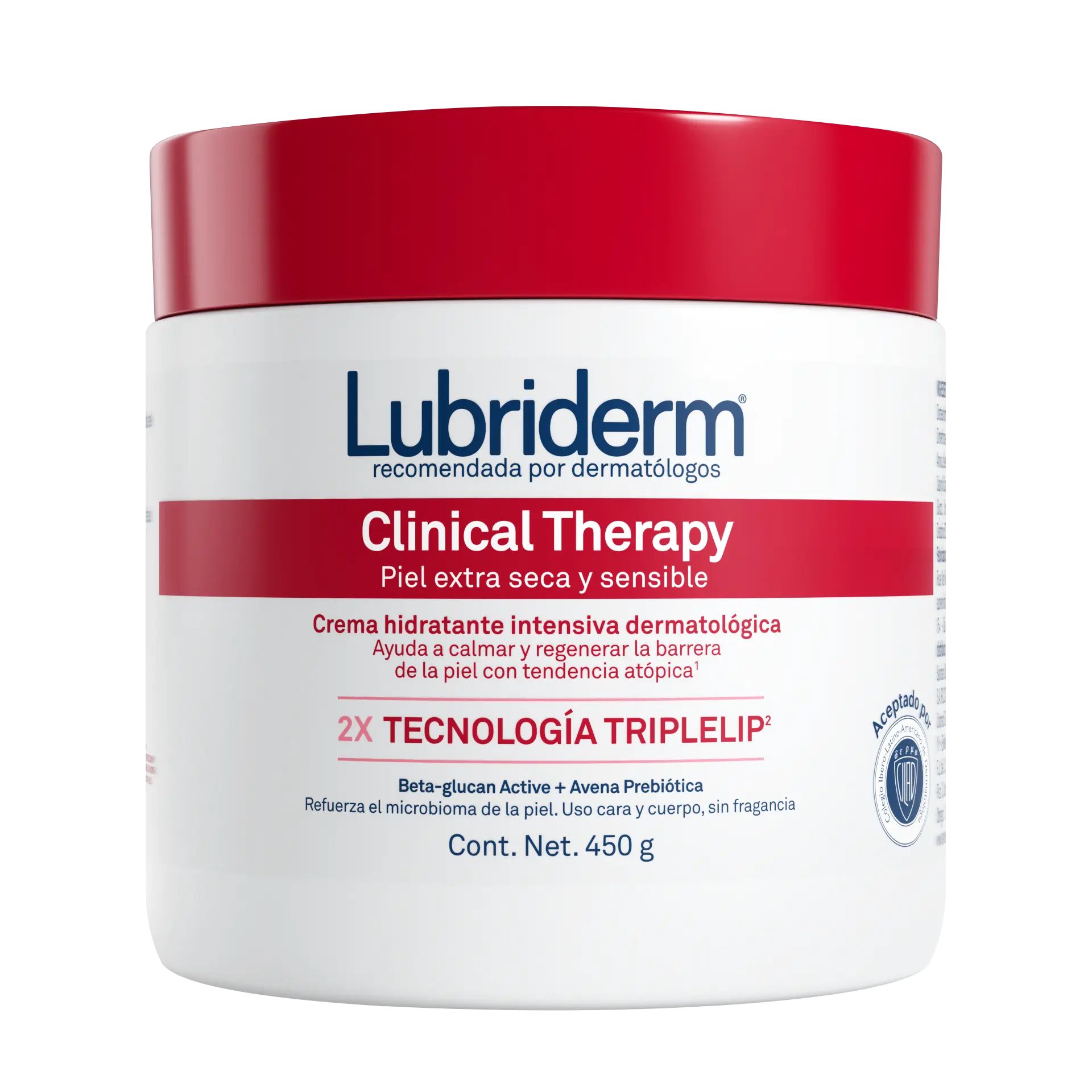 Packshot del cream clinical therapy