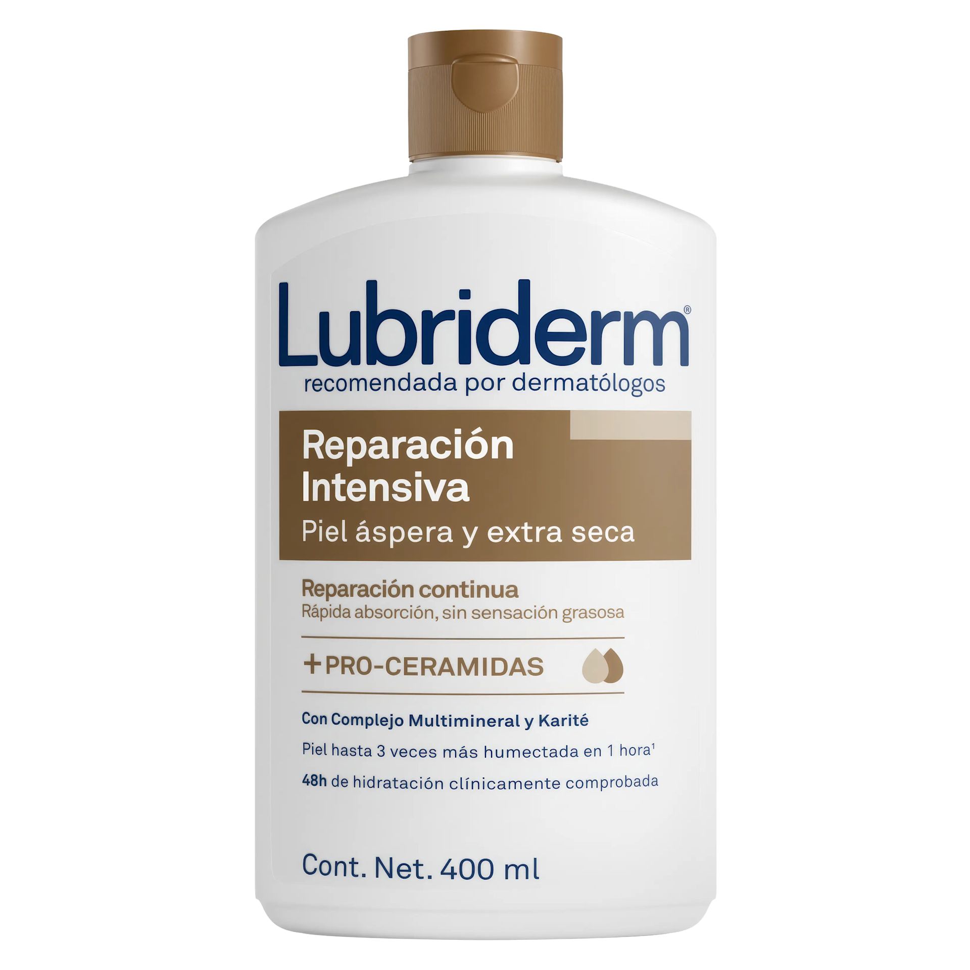 LUBRIDERM® REPARACIÓN INTENSIVA TAPA DORADA - Packshot