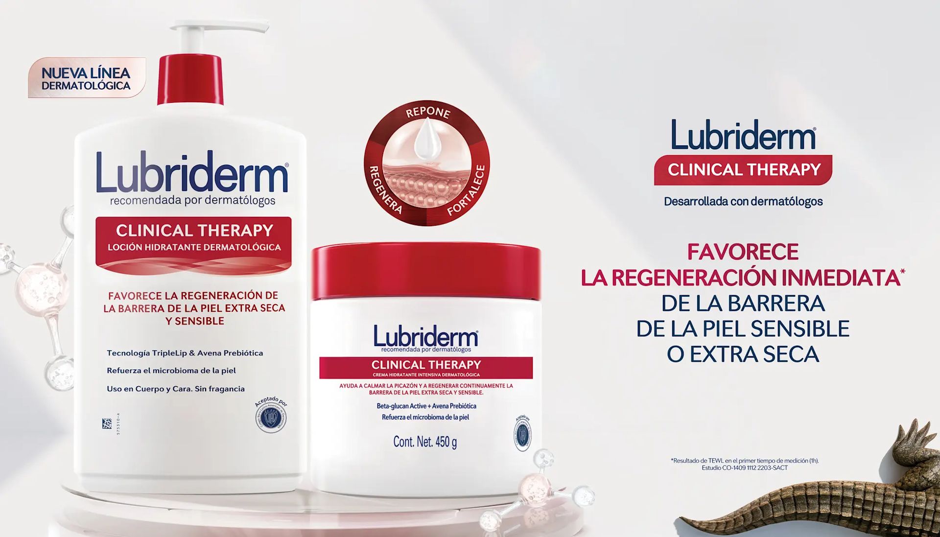 Tecnología Clinical Therapy de Lubriderm®