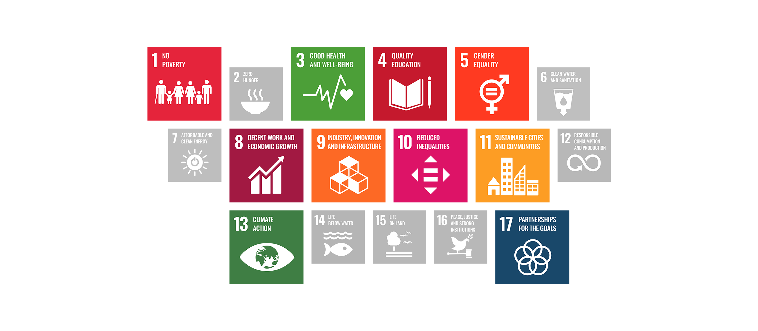 UN SDGs icons