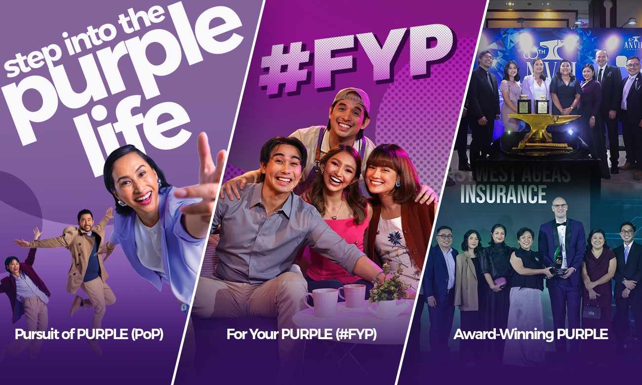 EastWest Ageas Purple Campaign 