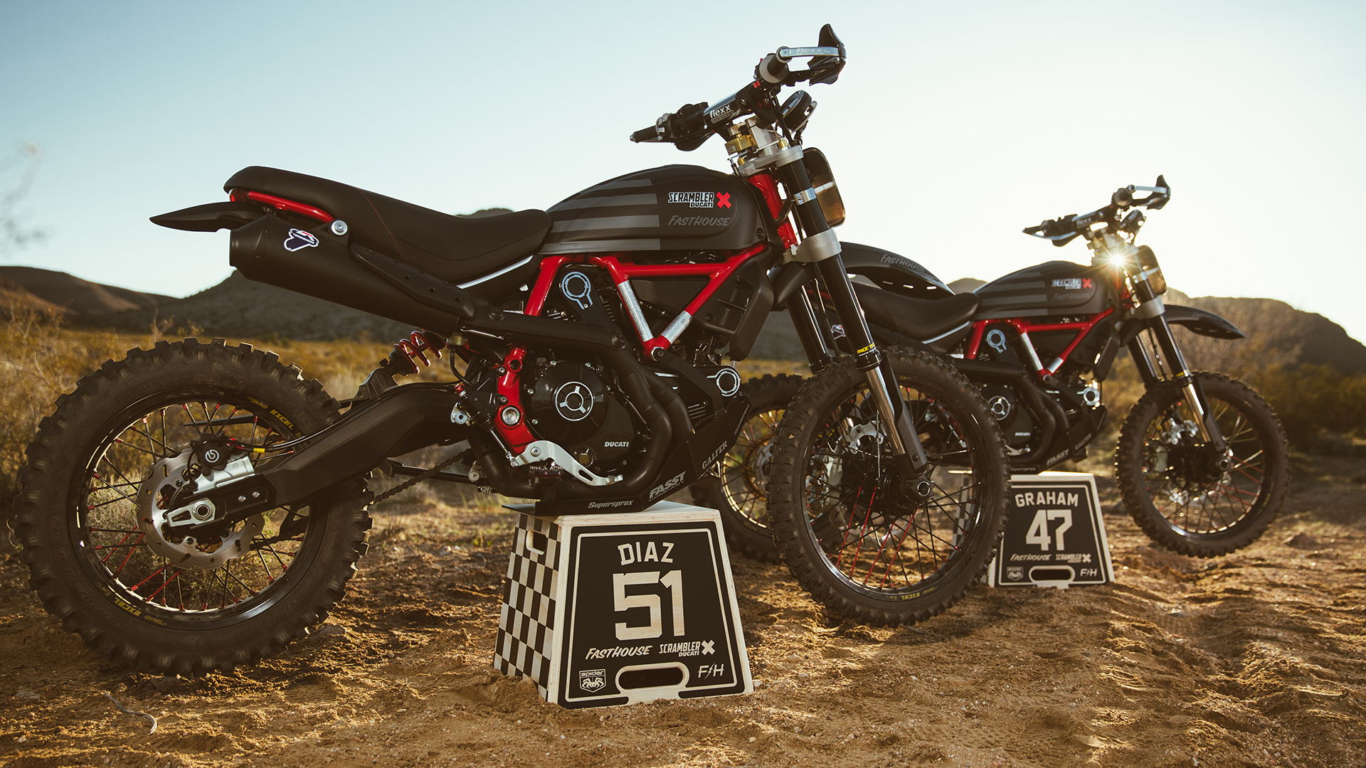 Scrambler Ducati Desert Sled Dominates Inaugural Mint 400 Hooligan Class