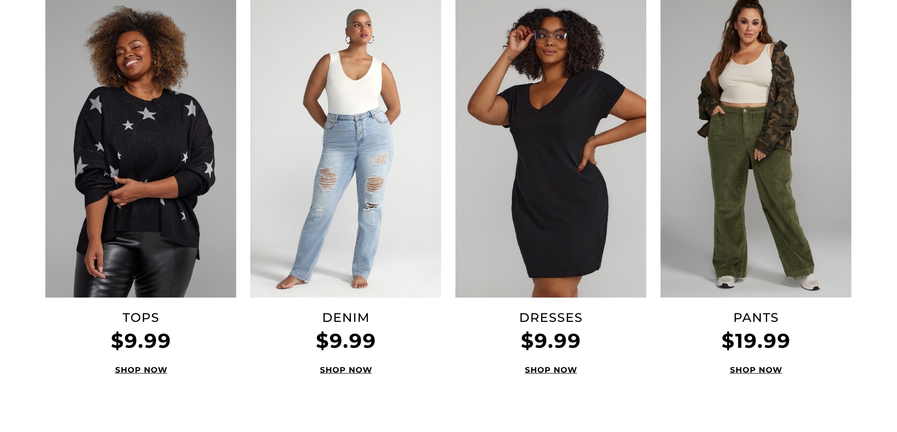 Curvy clothing websites hotsell