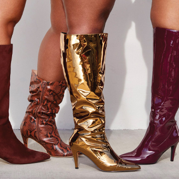 Plus size mid hot sale calf boots