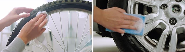 Nettoyant pour roues et enjoliveurs