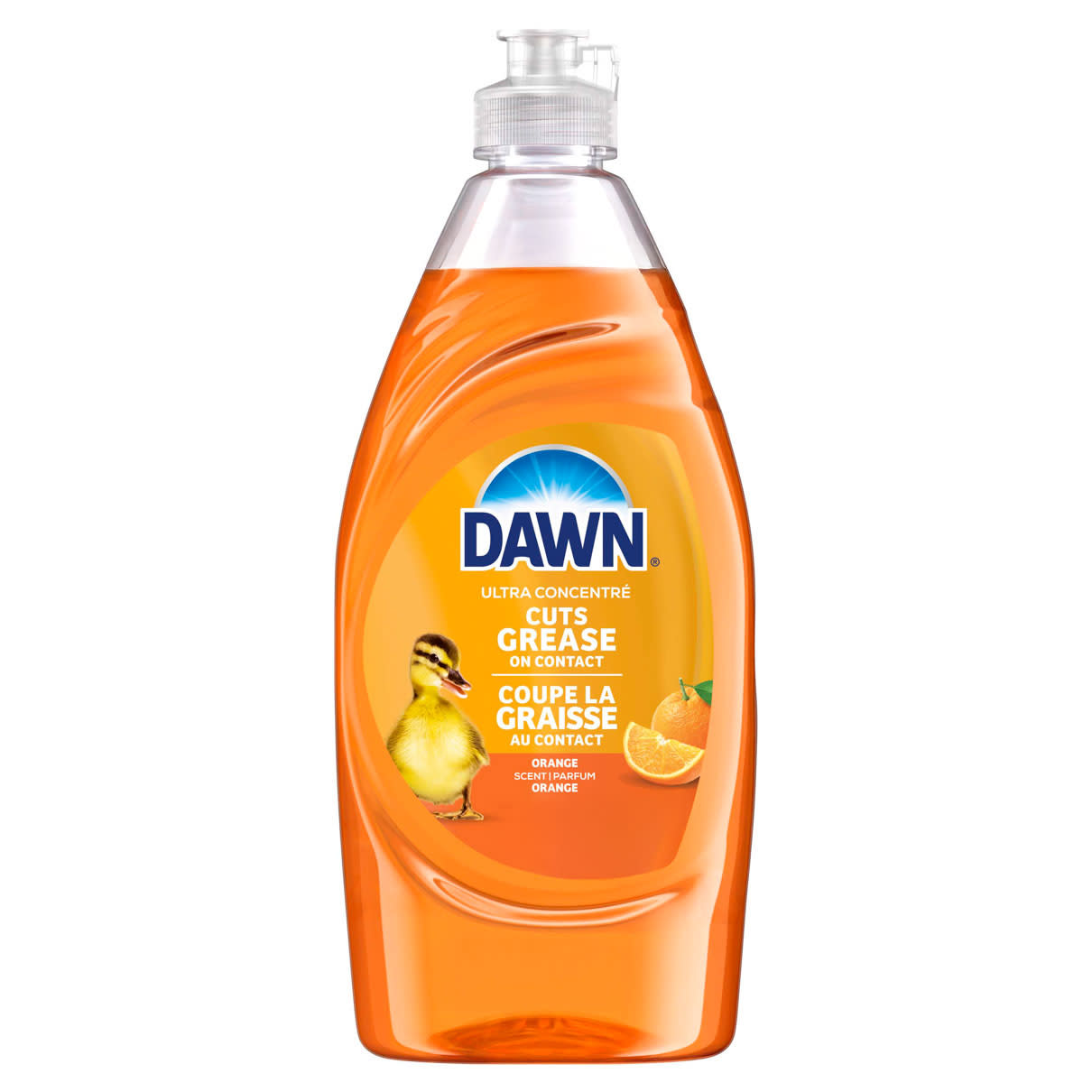 Savon antibactérien pour les mains Dawn, savon à vaisselle liquide, orange