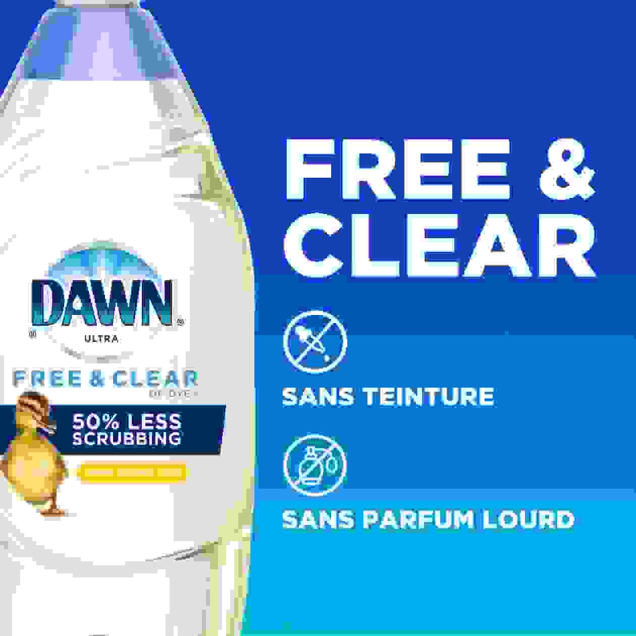 FREE & CLEAR: SANS TEINTURE, SANS PARFUM LOURD