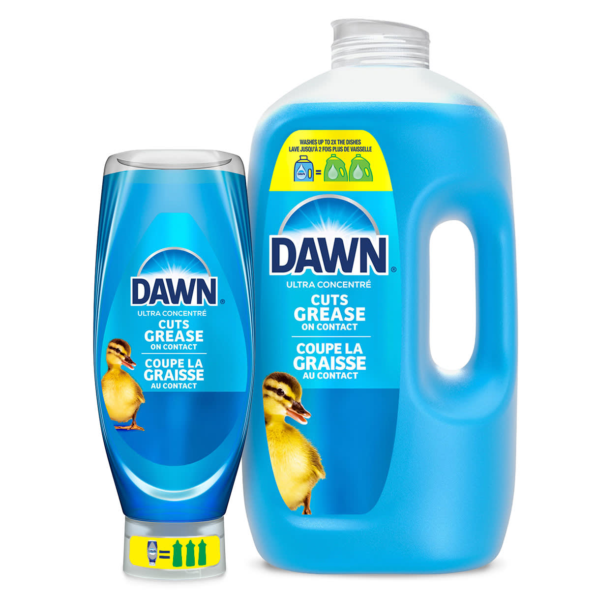 Savon à vaisselle Dawn Original EZS, parfum de propreté